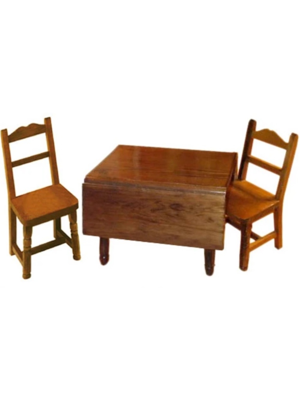 Molly's Drop-Leaf Wooden Table & Chairs (Original Pre-1993 Retired)